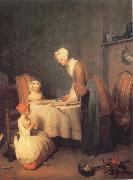Jean Baptiste Simeon Chardin Saying Grace china oil painting artist